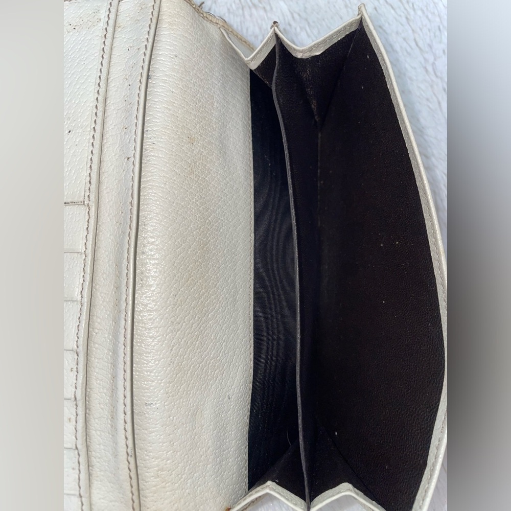 Gucci Princy‎ Bifold Cream and Tan Wallet - Picture 11 of 13